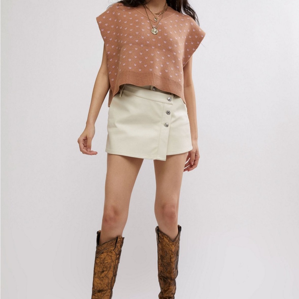 Free People Easy Street V-neck vest